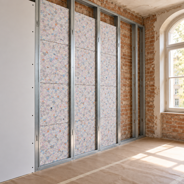 Wall Panel 50 – stud wall infill 50 mm, 80 kg/m³ - 0